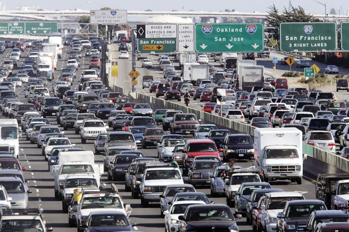 15 Thoughts While Sitting In Traffic
