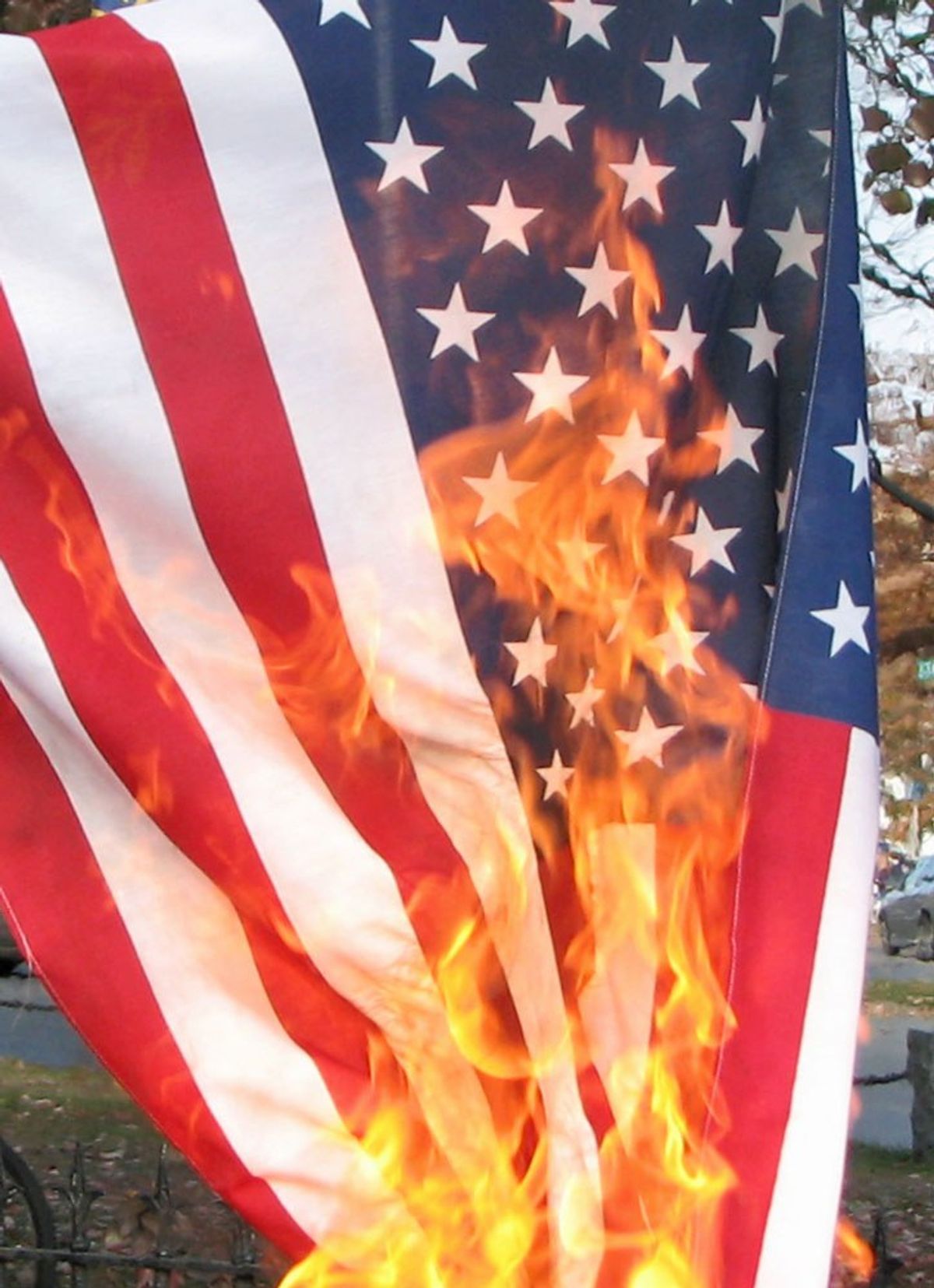 Better Burn That Flag Or Fly That Flag