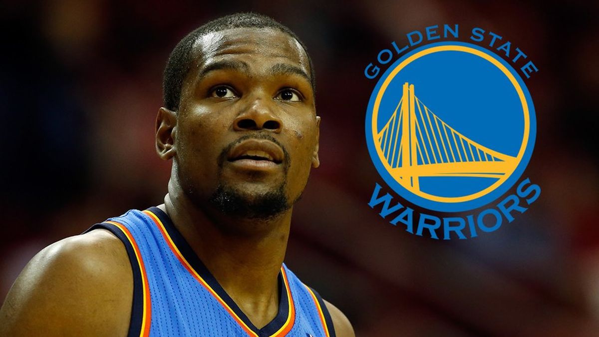 Kevin Durant Signing With The Golden State Warriors Won't Be Good For Basketball