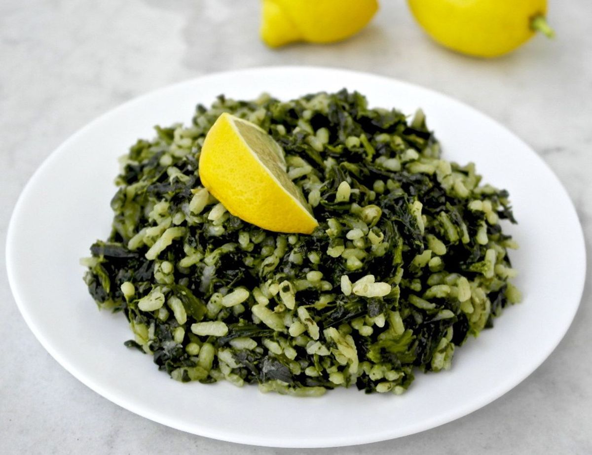 How To Cook Greek Spinach Rice