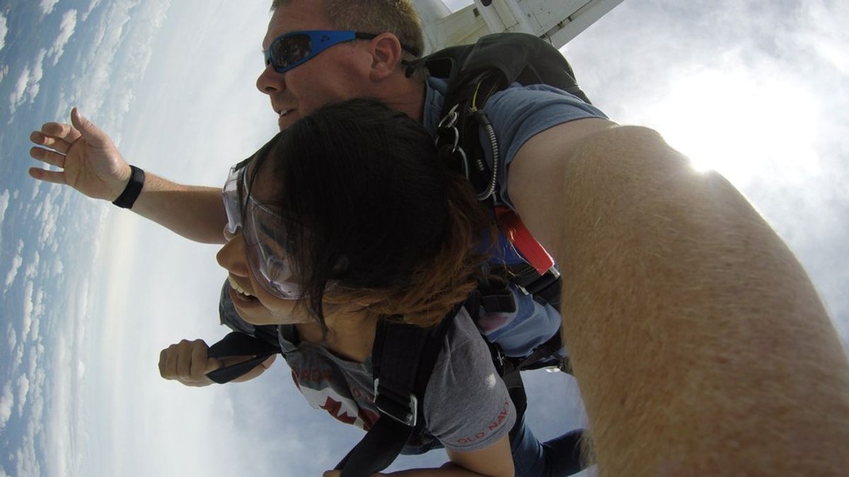 The Very First Time I Jumped Out of a Plane