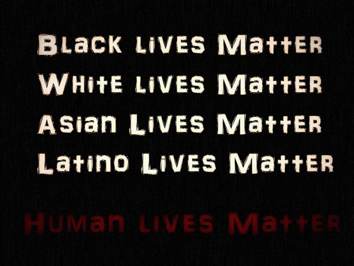 All Lives Matter!!!