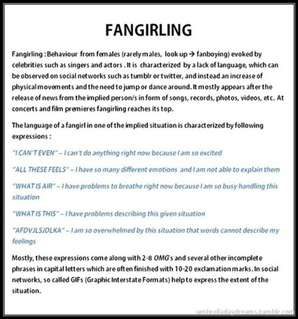 11 Confessions Of A Fangirl