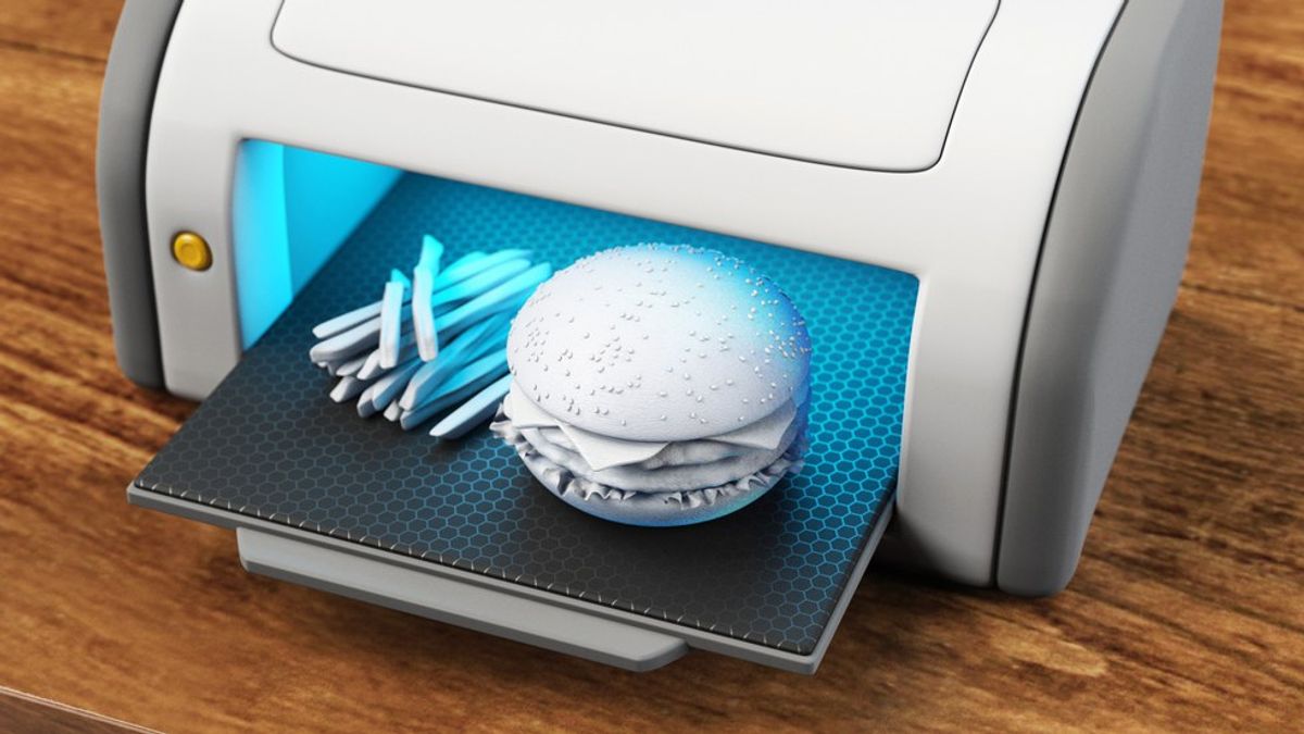Would You Dare To Eat From A Food Printer?
