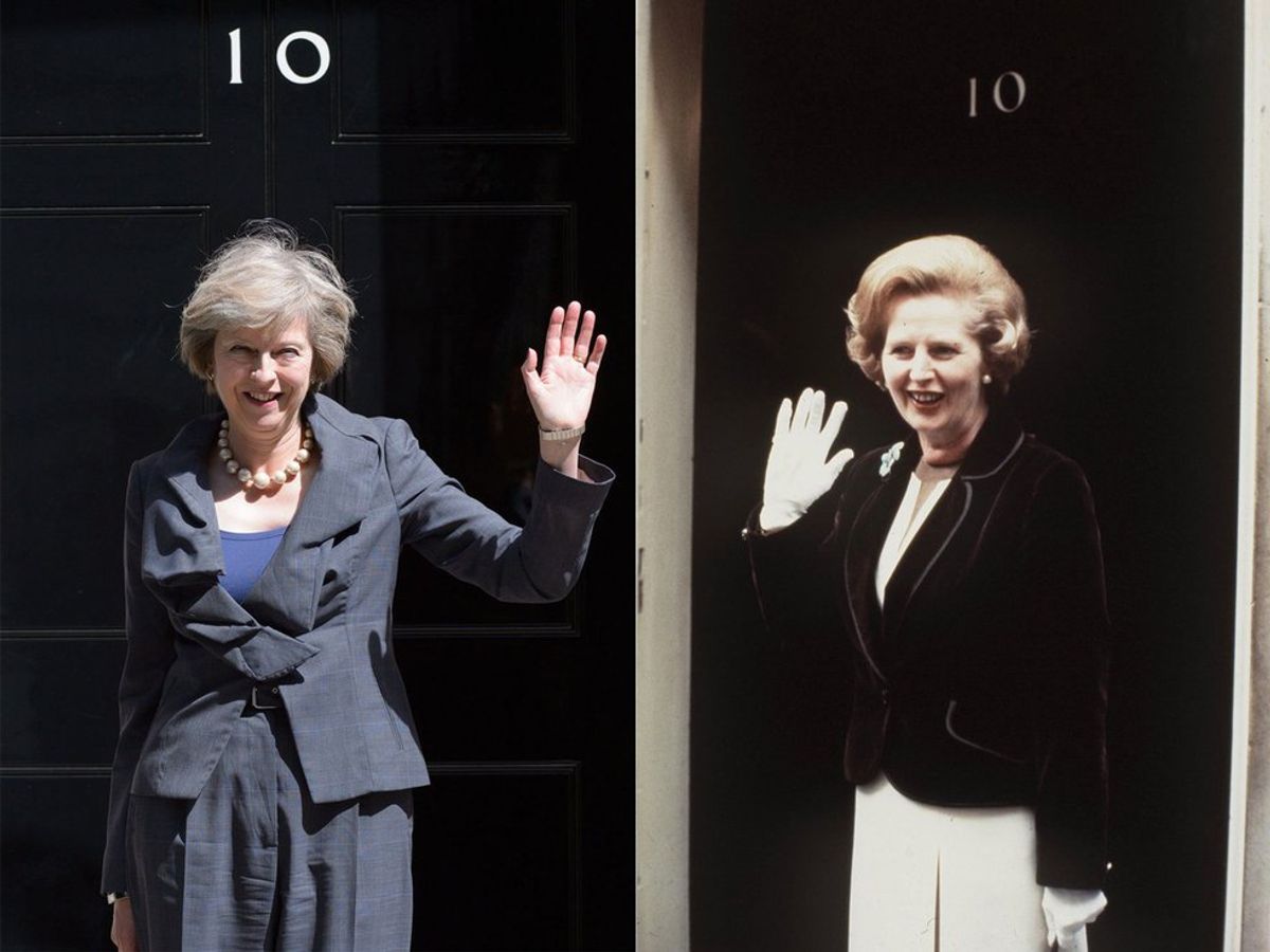 Comparing British Beauties: Margaret Thatcher and Theresa May