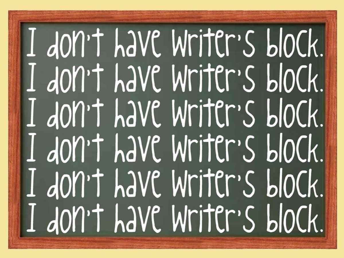 14 Stages Of Writer's Block