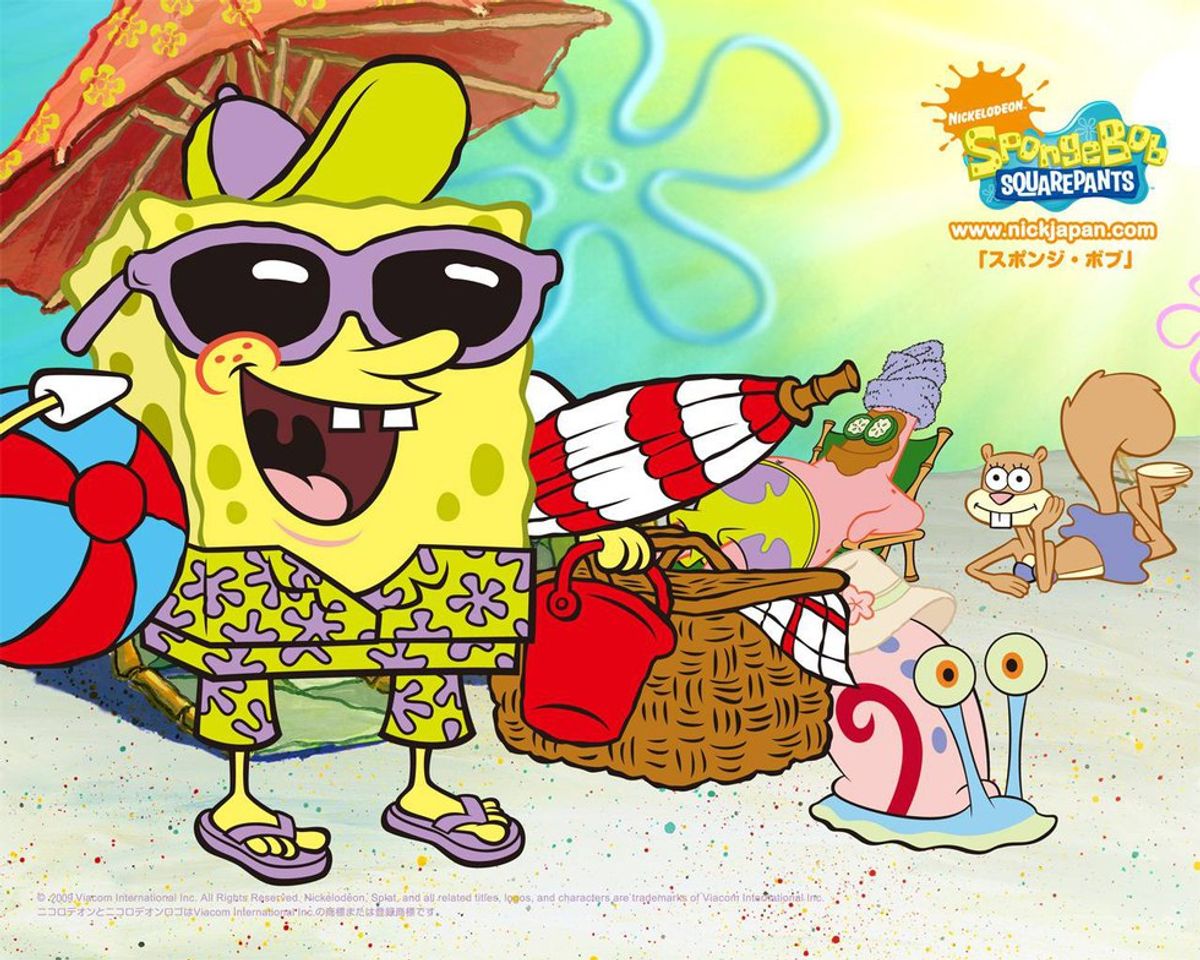 8 Stages Of Summer As Told By Spongebob
