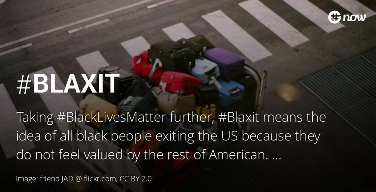 #Blaxit: The Movement Continues