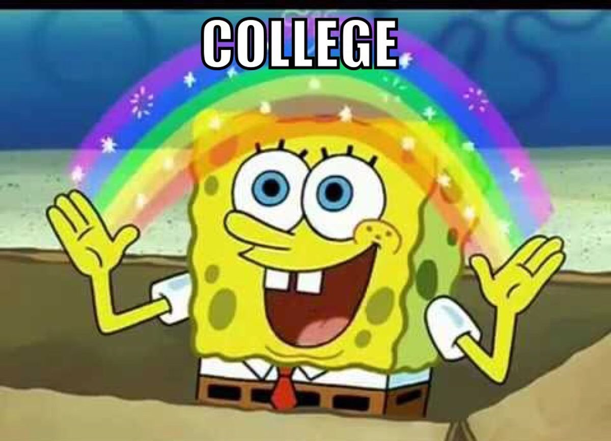Thoughts Of An Incoming College Freshman As Told By Spongebob Squarepants