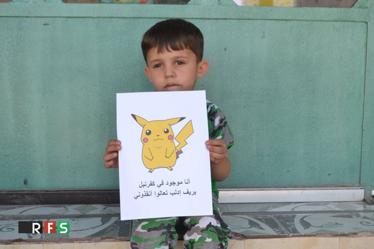 What Pokemon Go Looks Like In Syria