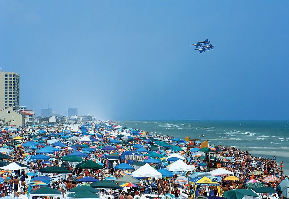 The 6 People You Saw at Blue Angels Pensacola Beach Airshow