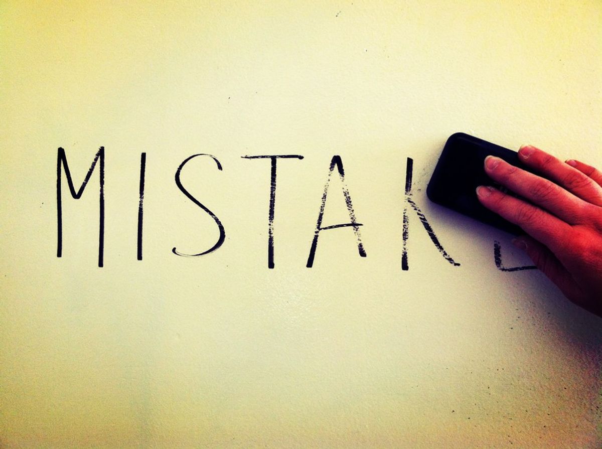 An Open Letter To My Mistakes