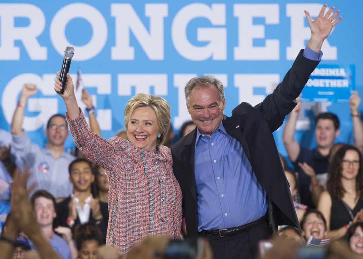 Hillary Clinton Chooses Tim Kaine For Vice President