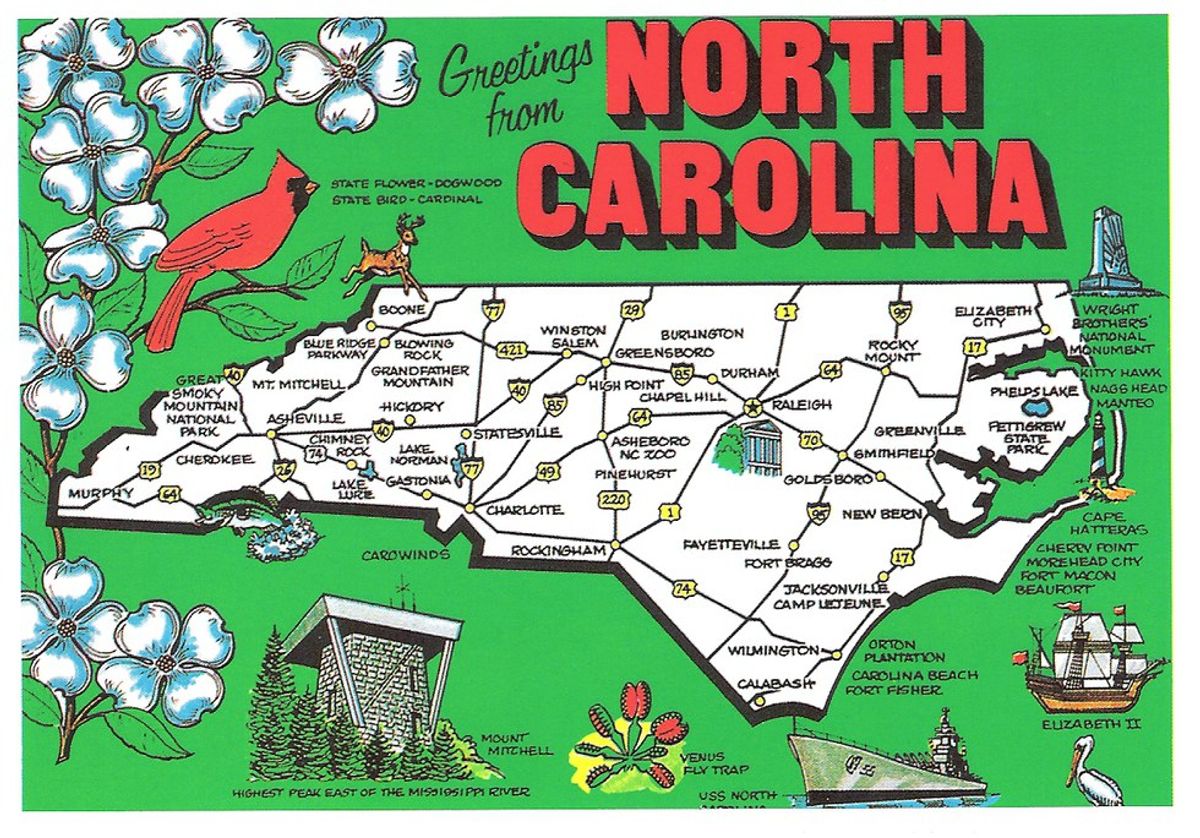 6 Signs that the Tar Heel State is home.