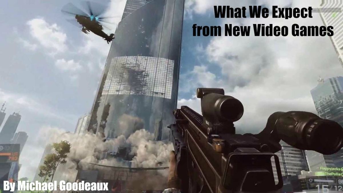 What We Expect From New Video Games