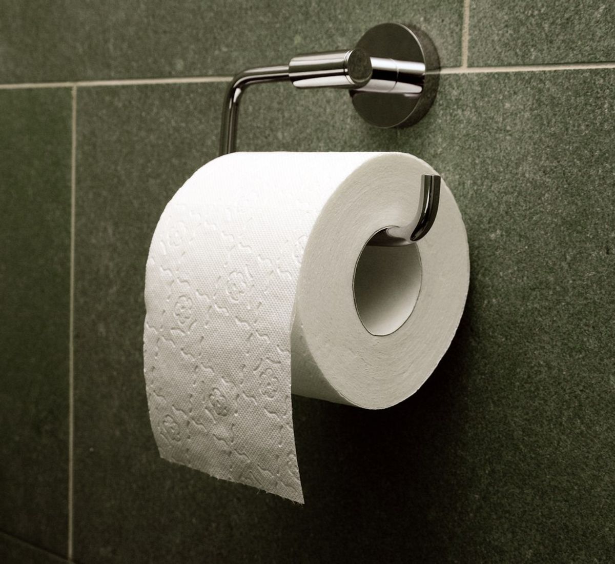 The Age Old Question: Should The Toilet Paper Roll Over Or Under