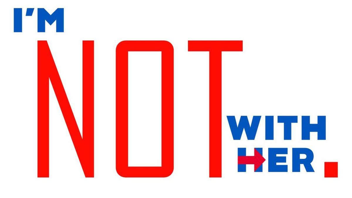 I'm NOT With Hillary Clinton