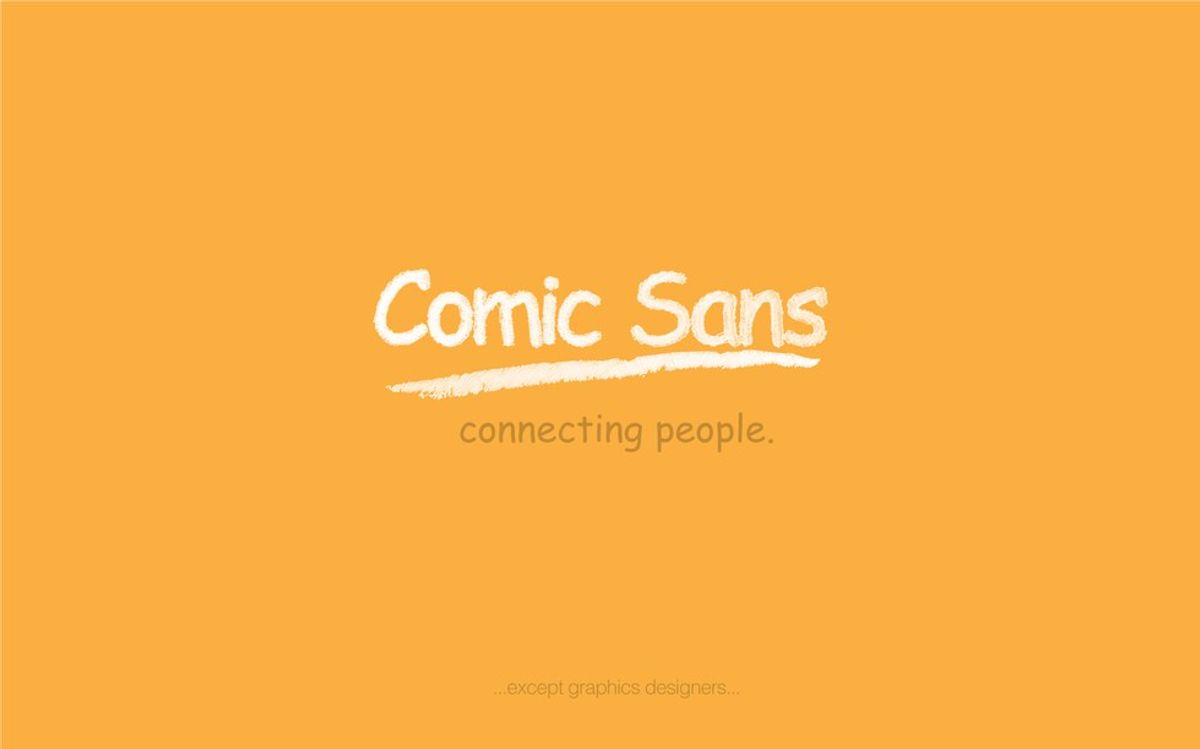 Harness The Comic Sans In You