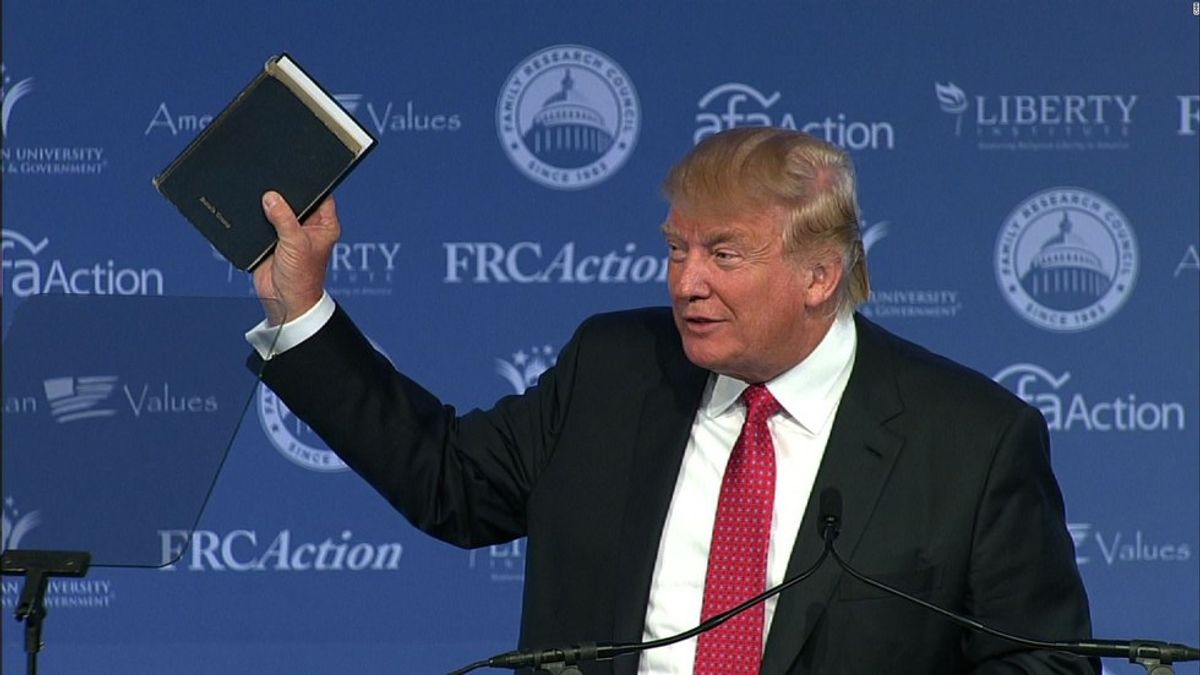 The Trump Conflict With Christianity