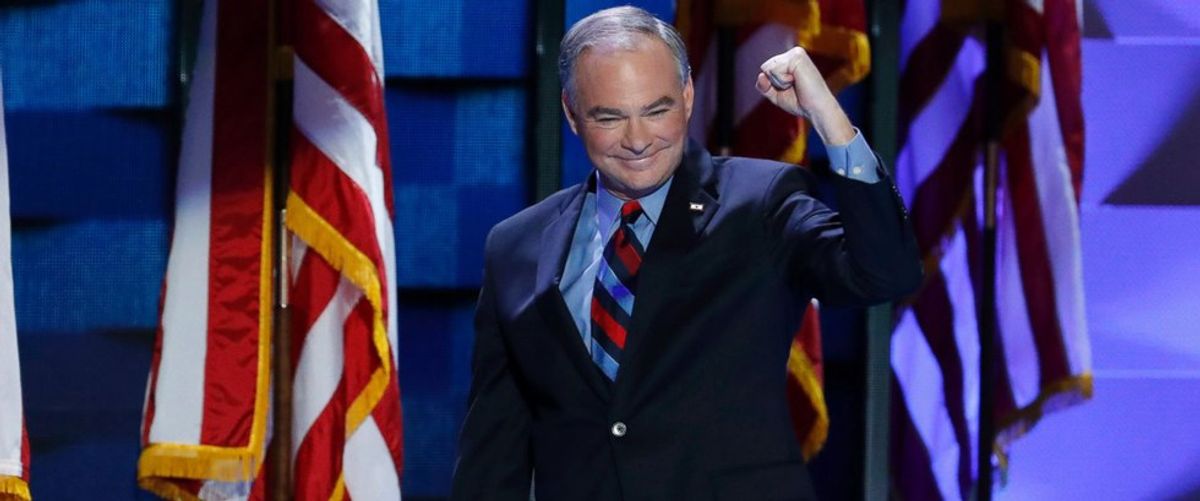 Tim Kaine: From Richmond To The White House?