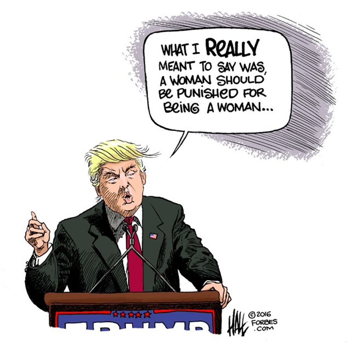 Sexist for president!