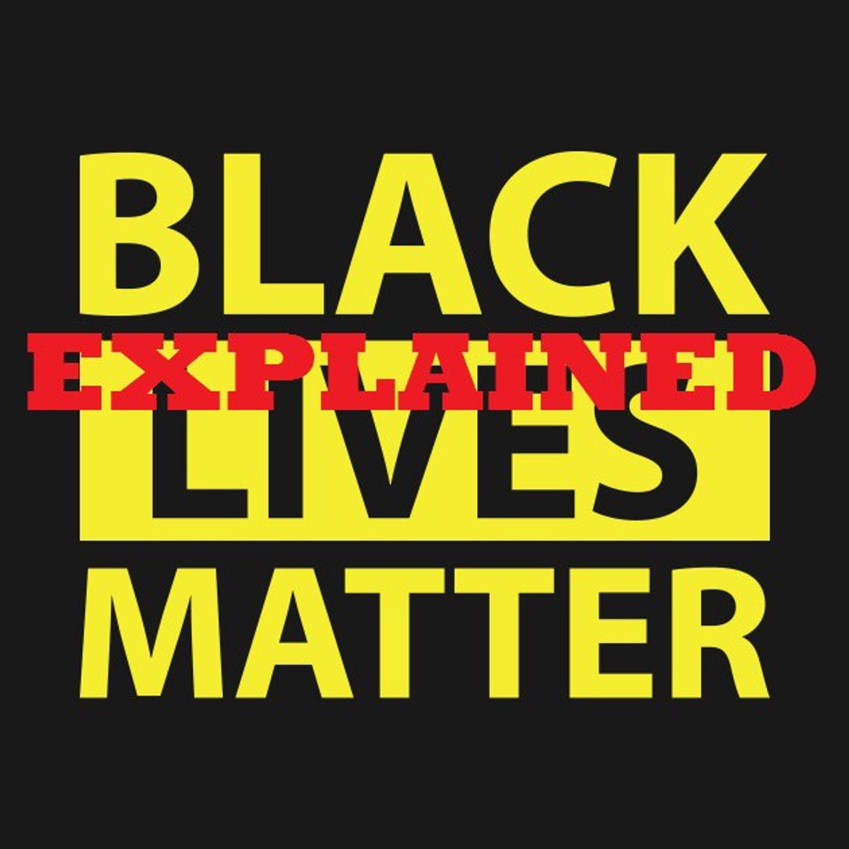 White Person Explains Why Black Lives Matter