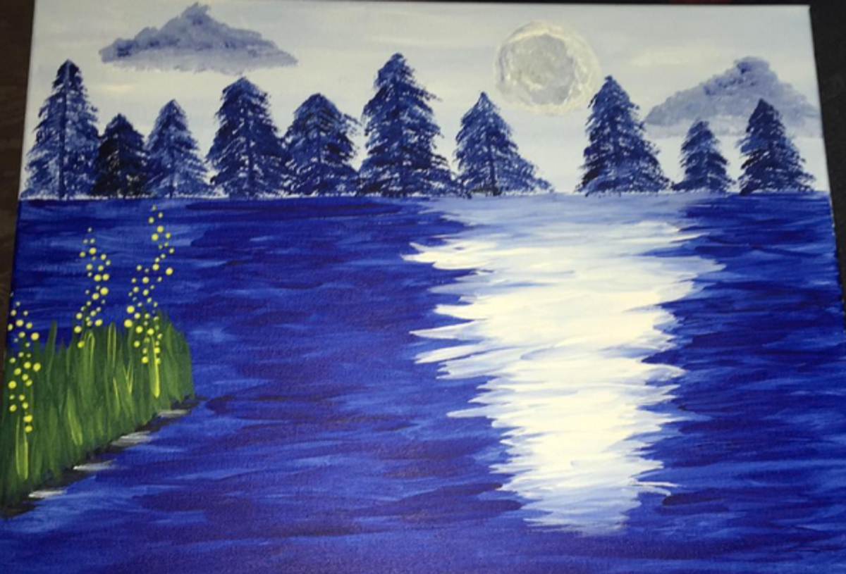 Drink Creatively With Paint Nite