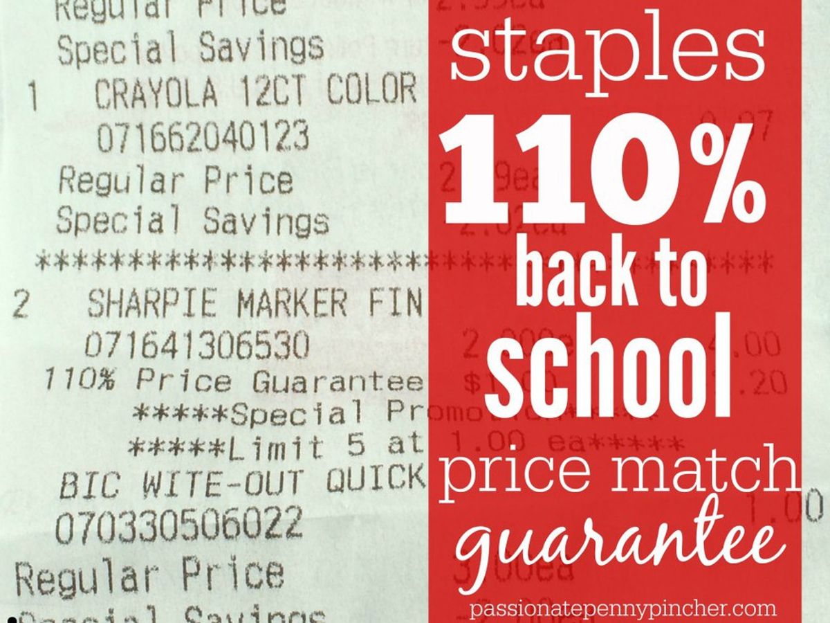 Top 5 Places To Price Match When Shopping At Staples