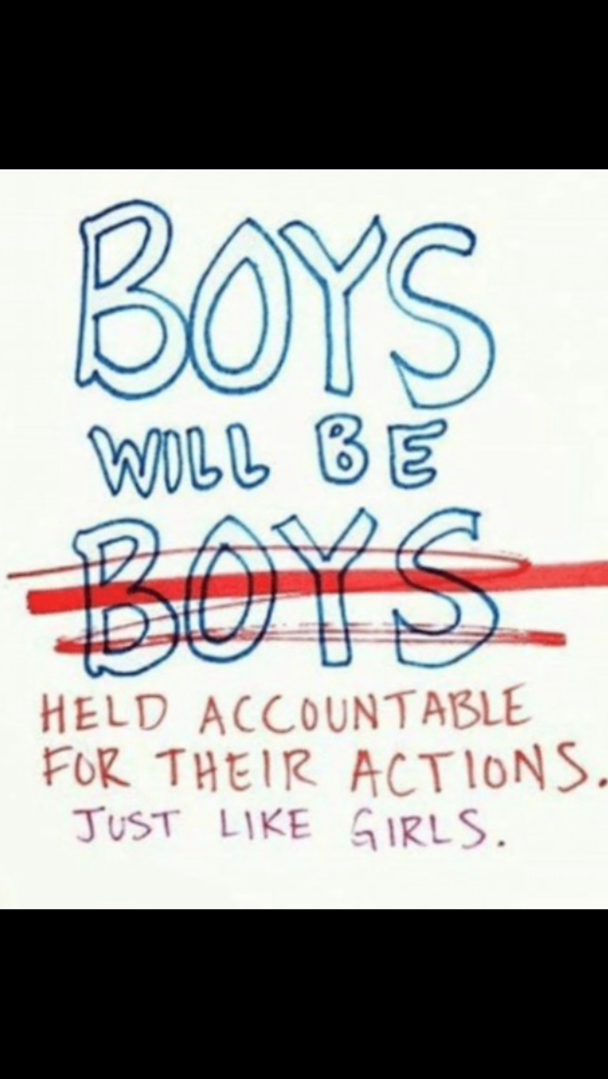 'Boys Will Be Boys' Doesn't Cut It