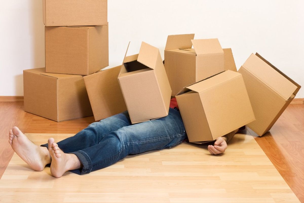 The 10 Stressful Stages Of Moving