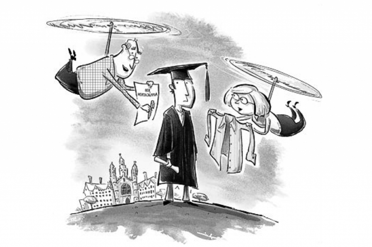 Helicopter Parents Affect Child's College Applications