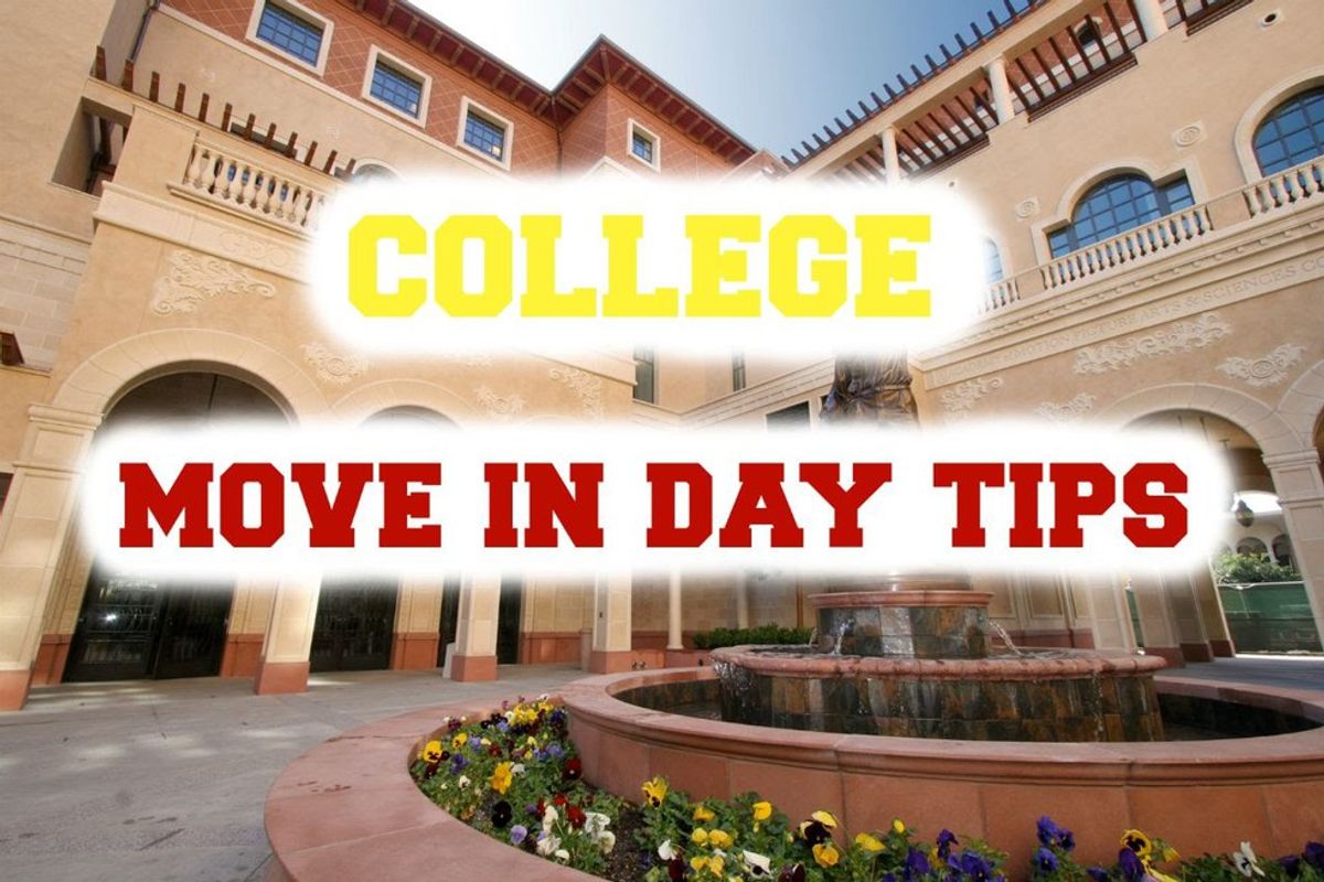10 College Move In Tips