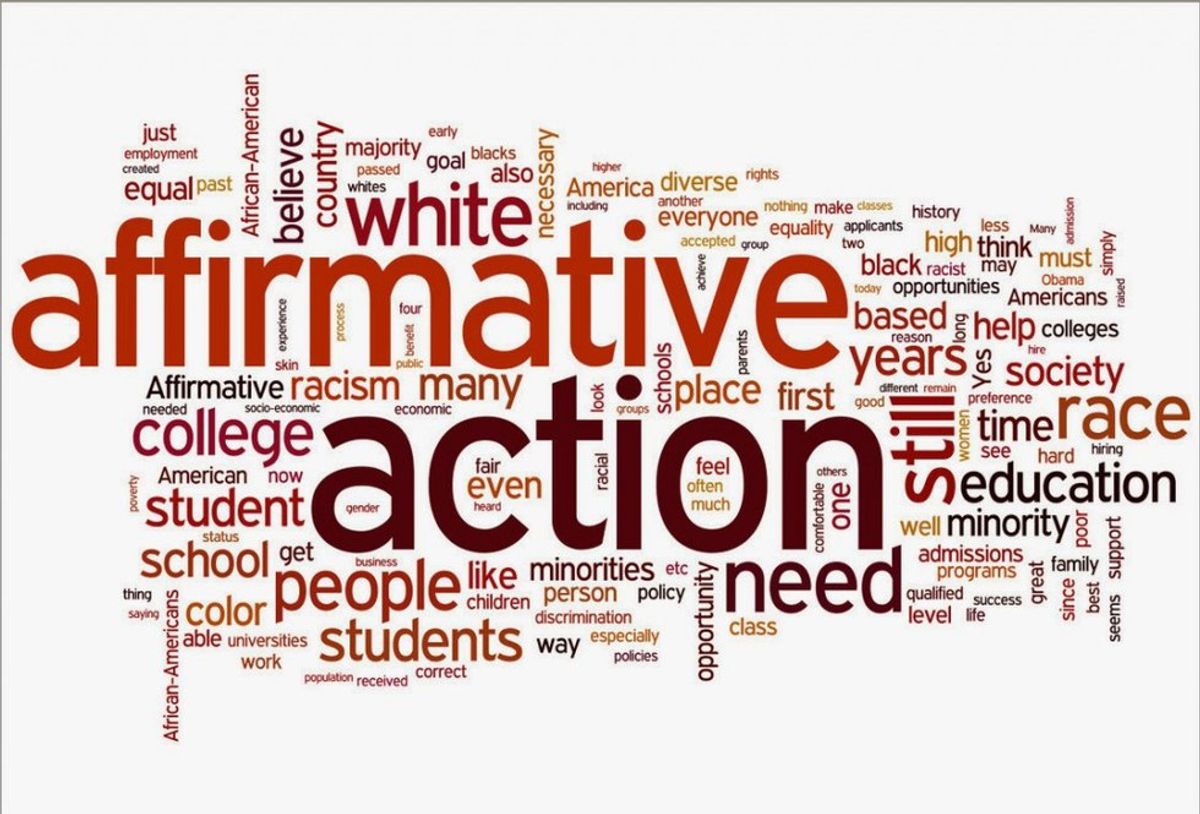 We Need To Address Affirmative Action Within The College Admissions Process