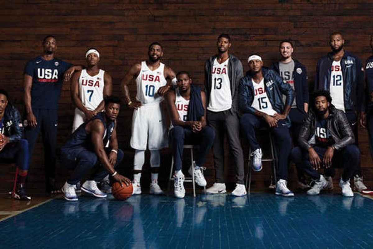 Proof The US Men's Basketball Team's Snapchats Are Everything