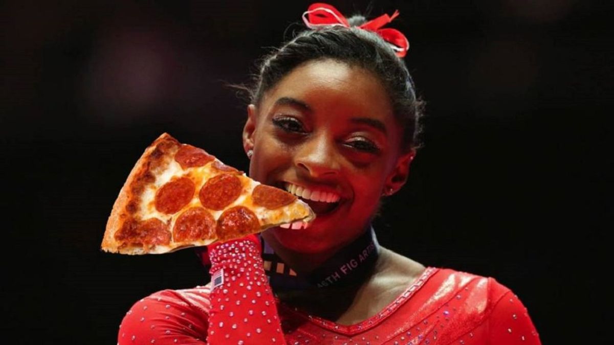 Simone Biles Is Literally The Most Relatable Olympian Ever