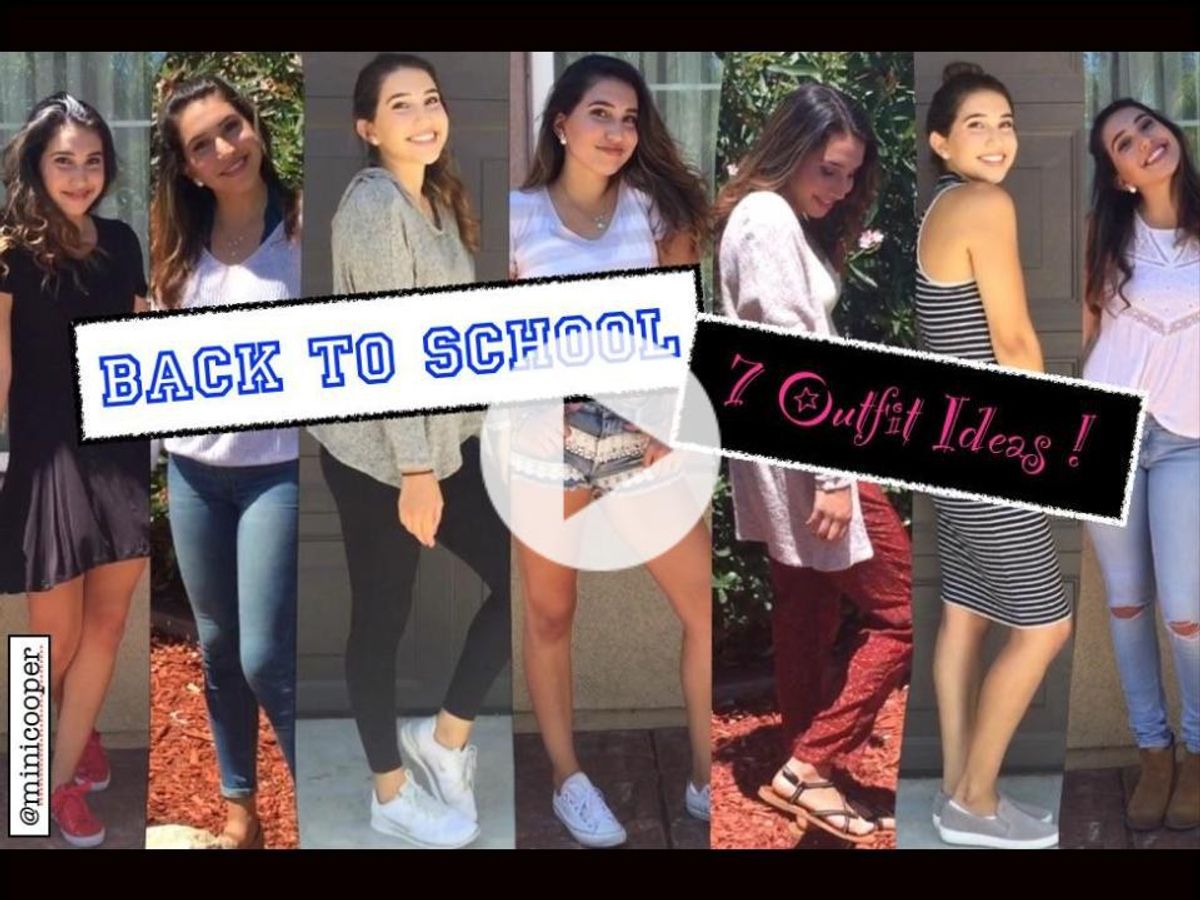 Back To School: 7 Outfit Ideas
