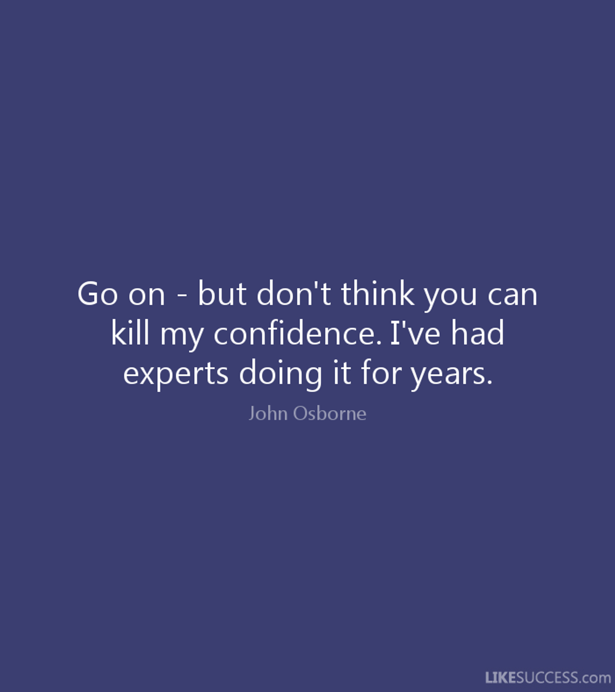 To The Person Who Killed My Confidence