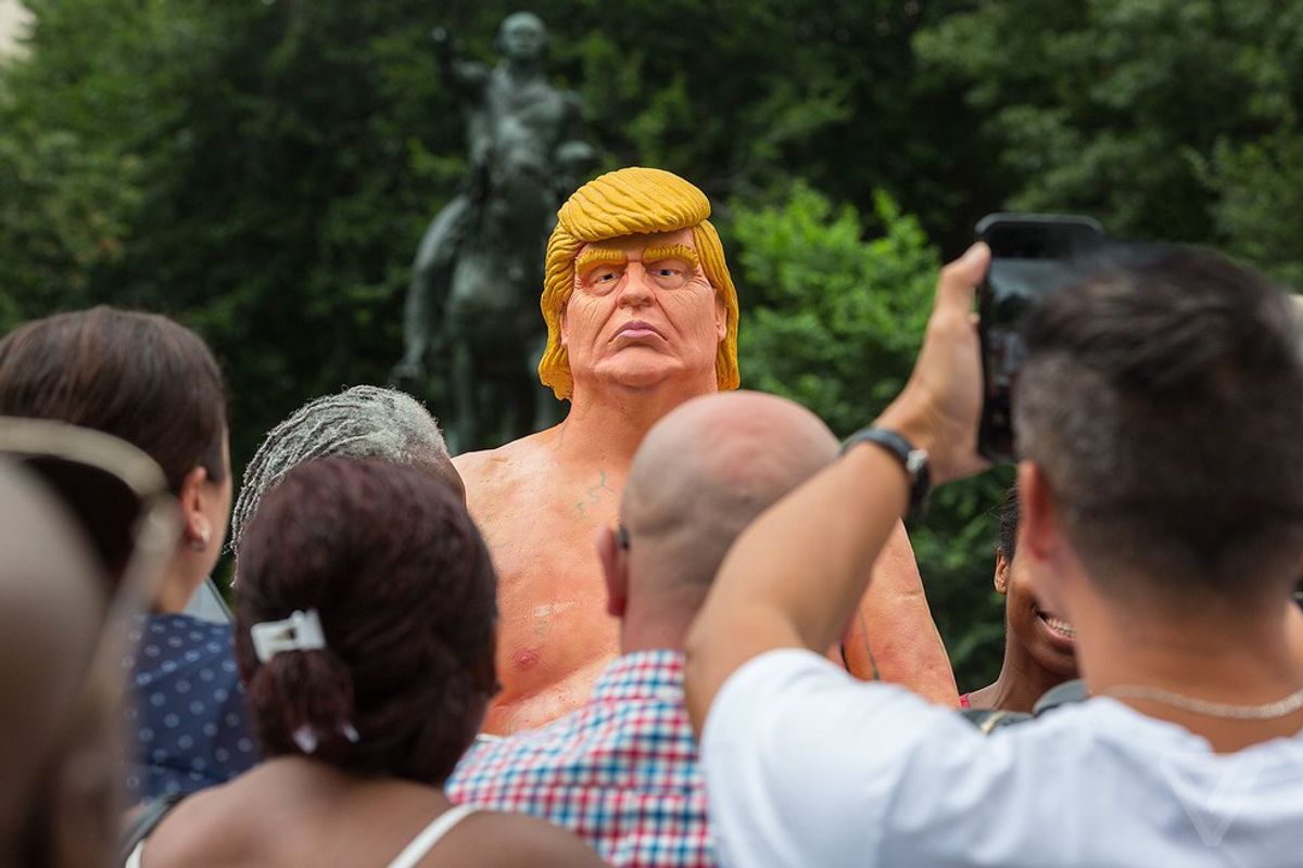 The Trump Statues: Why Is It Okay To Body Shame Donald Trump?