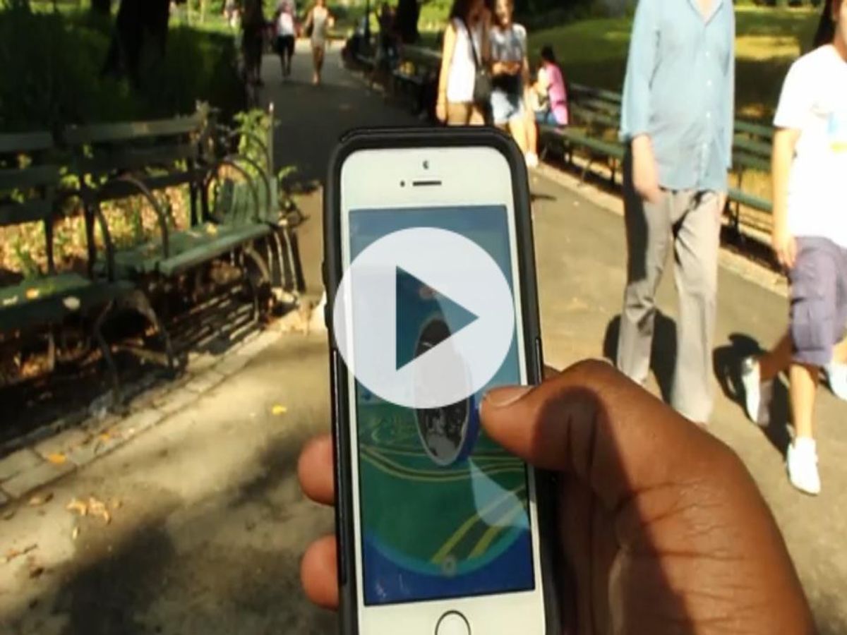 A Day In The Life Of A Pokemon Go Player in Central Park