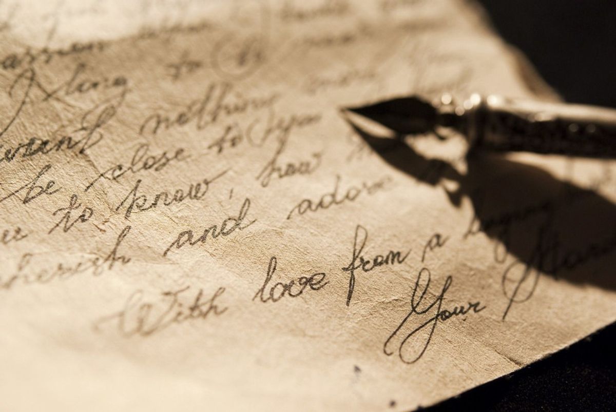 If I Wrote You A Love Letter