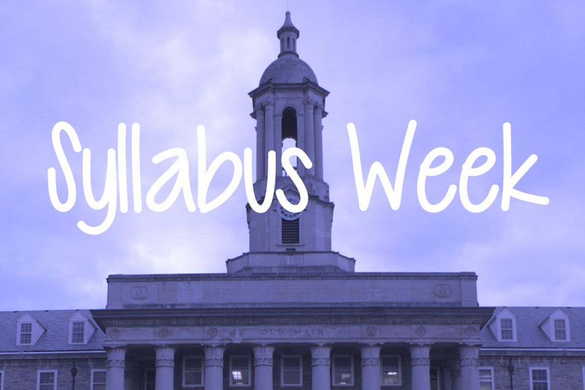 9 Essentials To Get You Through Syllabus Week