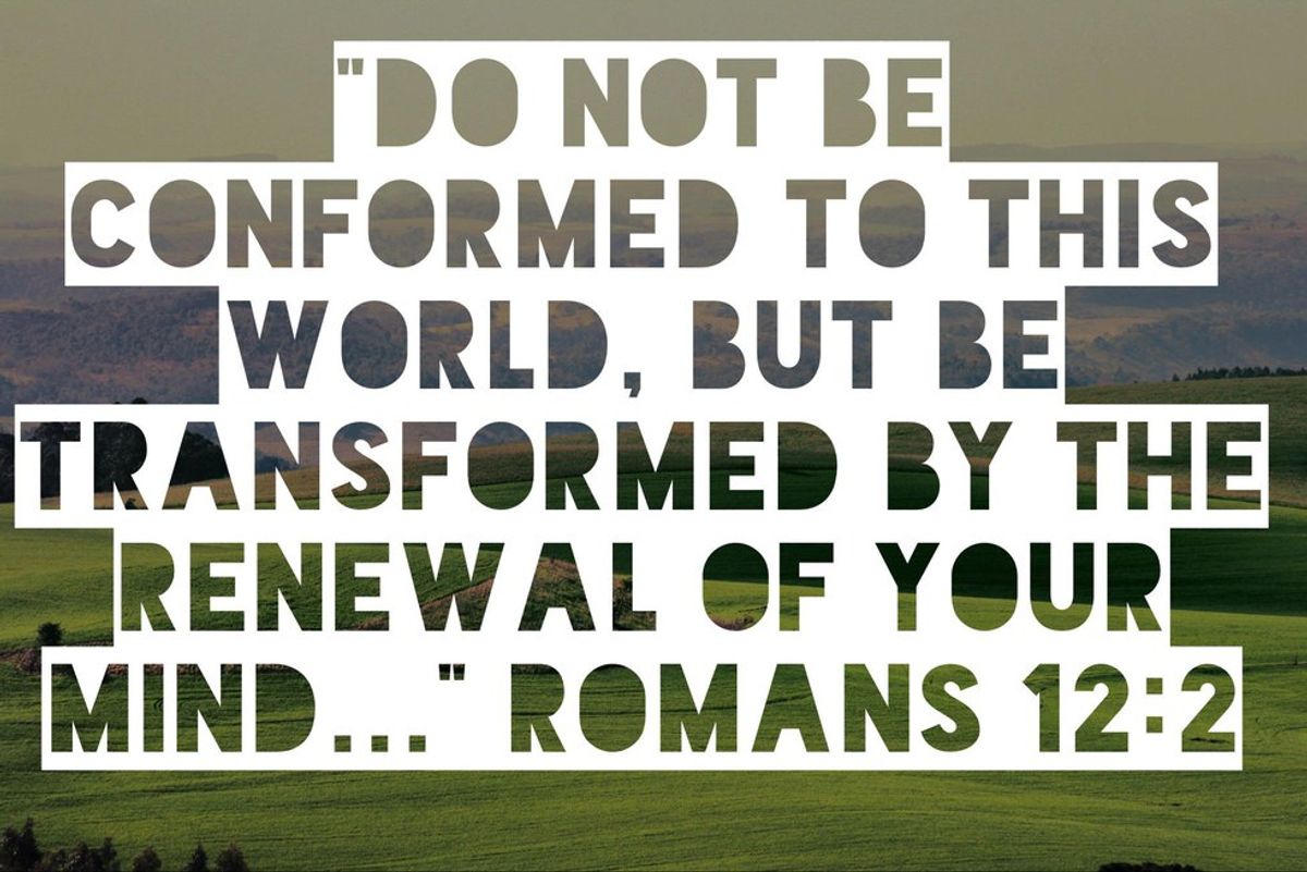Romans 12:2 Is HIGHLY Ignored