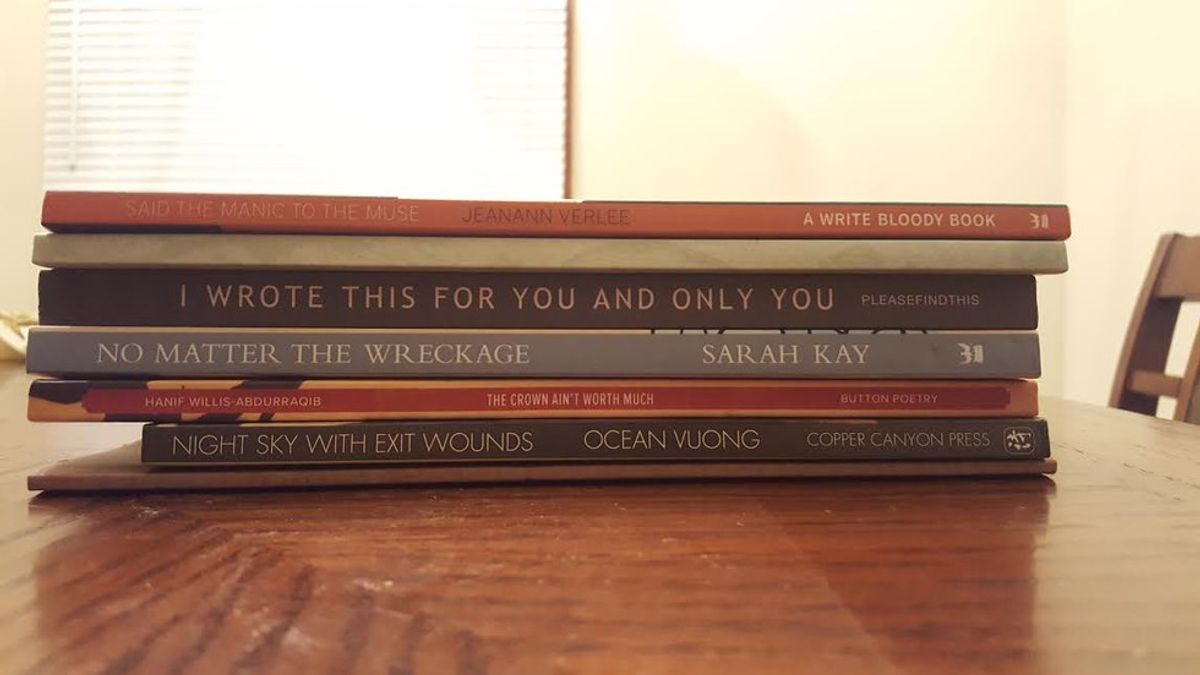 7 Poetry Books I Read This Summer that Everyone Should Read