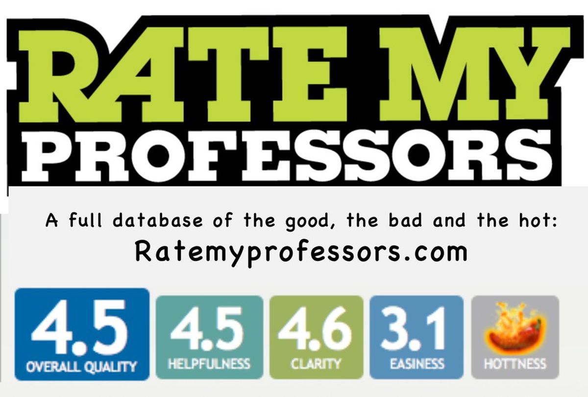 Thank You, RateMyProfessors.com