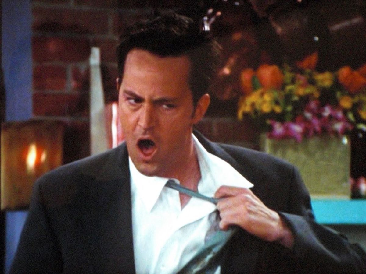 Going Back To College As Told By Chandler Bing