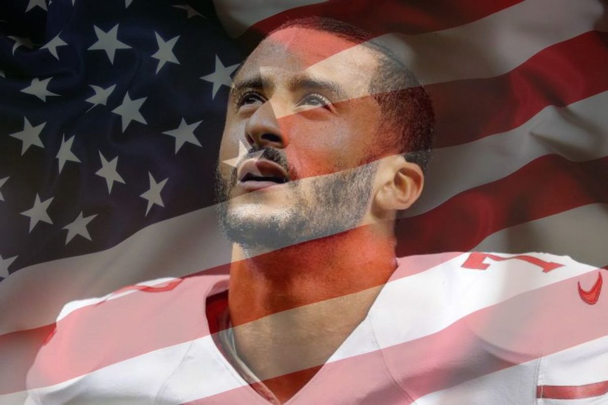 Can You Believe Kaepernick Did Not Stand Up?