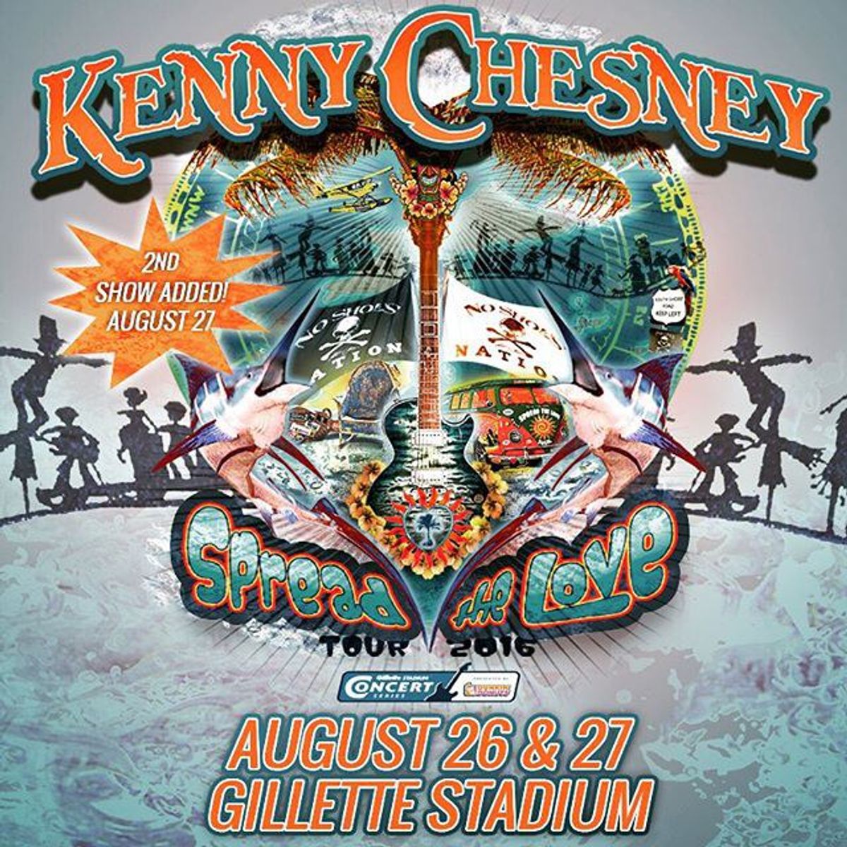 Review Of Kenny Chesney's "Spread The Love Tour"