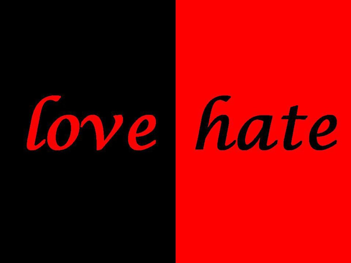 Which Is Stronger: Love Or Hate?