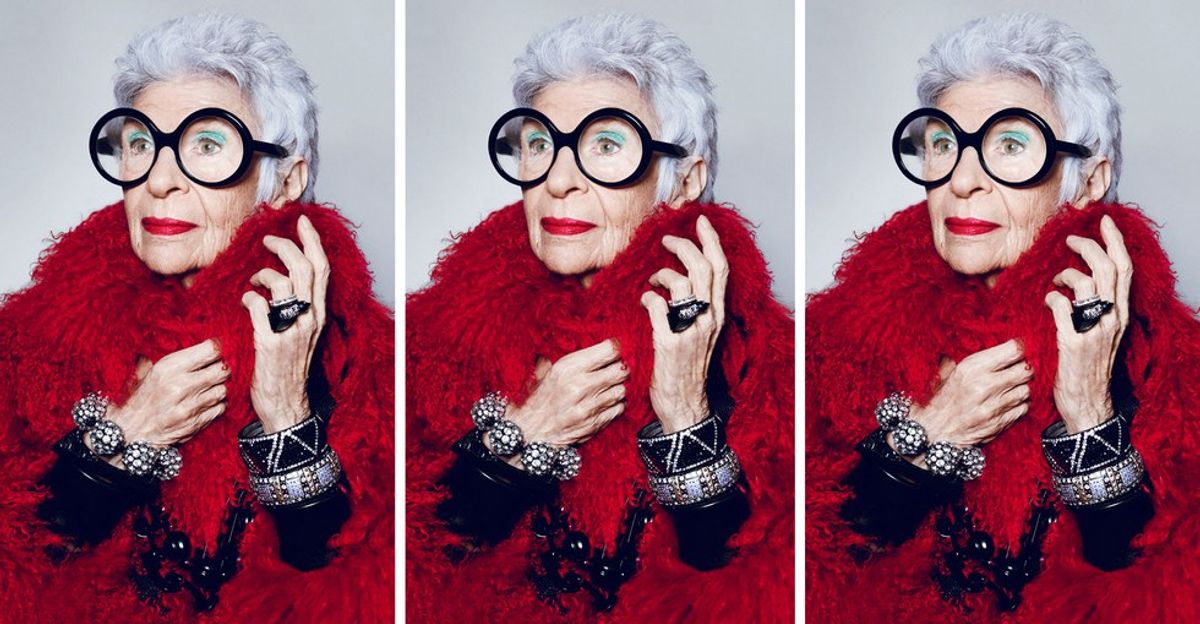 6 Quotes that prove 95-year-old Fashionista Iris Apfel is a Bad-Ass