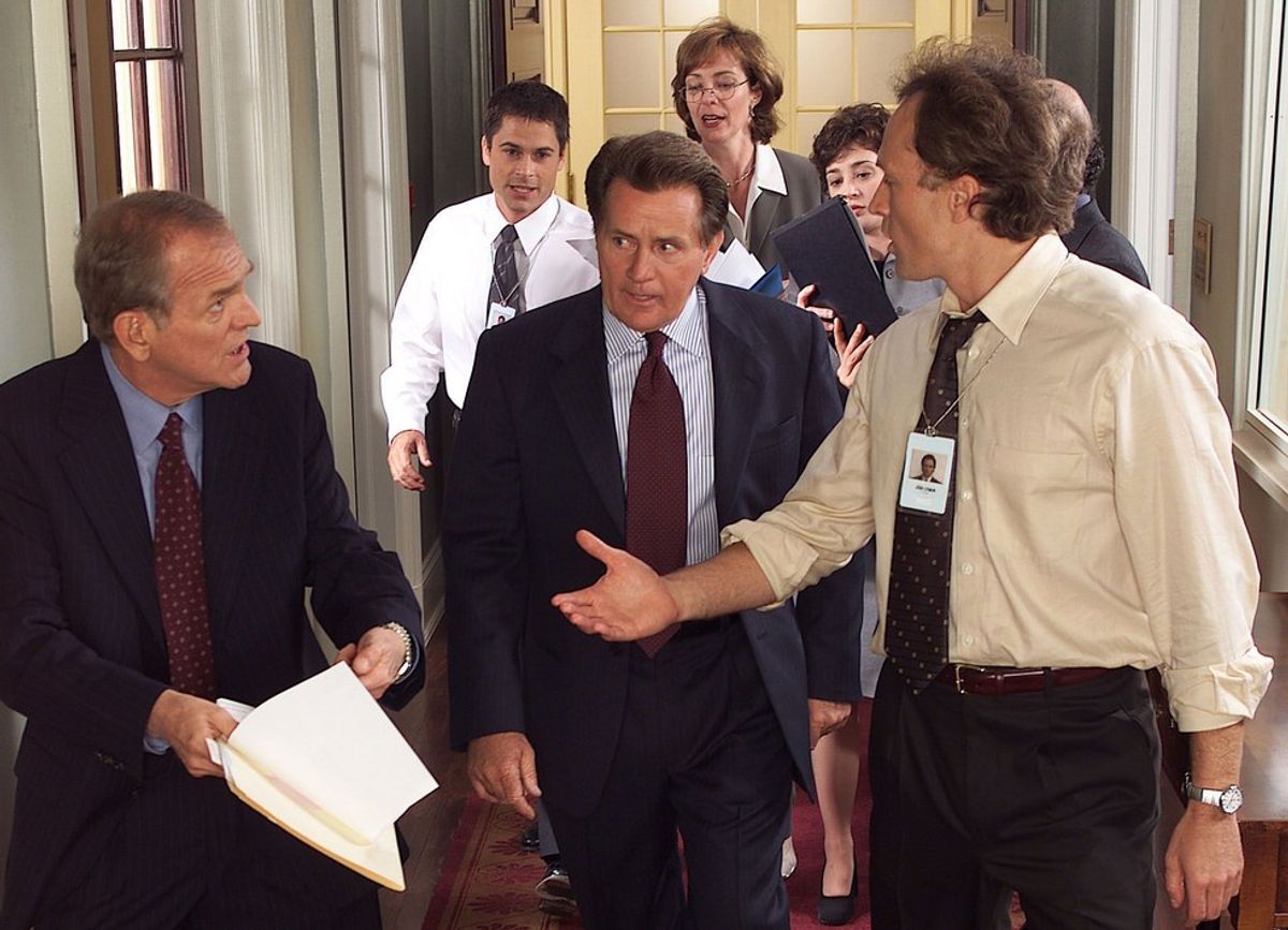 Gifs From "The West Wing" To Describe The First Week Of Classes